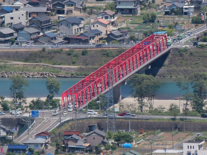 岐阜市　藍川橋塗装工事