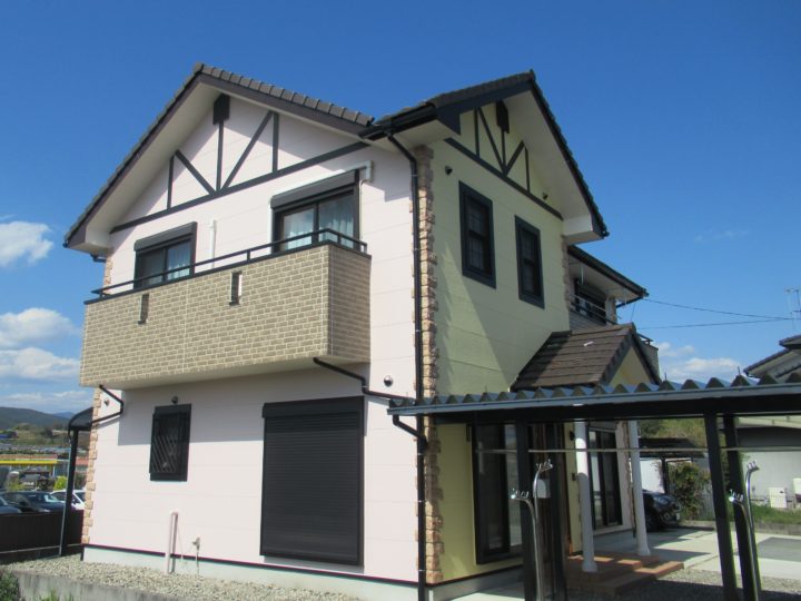 中津川市 H様邸外壁塗装工事|恵那市・中津川市の外壁塗装・屋根塗装工事専門店 ㈲本多塗装店