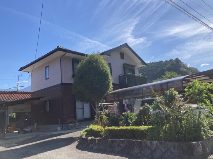 中津川市 N様邸外壁塗装工事|恵那市・中津川市 外壁塗装・屋根塗装工事専門店 ㈲本多塗装店